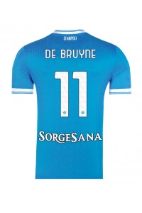 SSC Napoli Kevin De Bruyne #11 Fotballdrakt Hjemme Klær 2025-26 Korte ermer